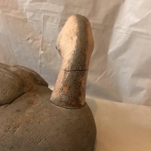 Antique duck decoy 14” long blue winged teal or mallard life sized circa 1949 - Picture 8 of 11